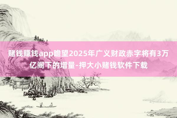 赌钱赚钱app瞻望2025年广义财政赤字将有3万亿阁下的增量-押大小赌钱软件下载