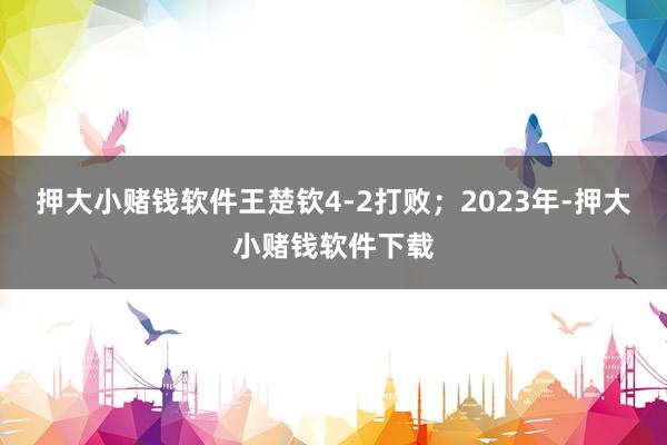 押大小赌钱软件王楚钦4-2打败；2023年-押大小赌钱软件下载