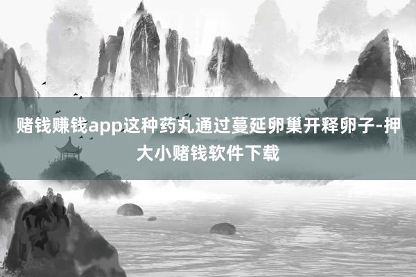赌钱赚钱app这种药丸通过蔓延卵巢开释卵子-押大小赌钱软件下载