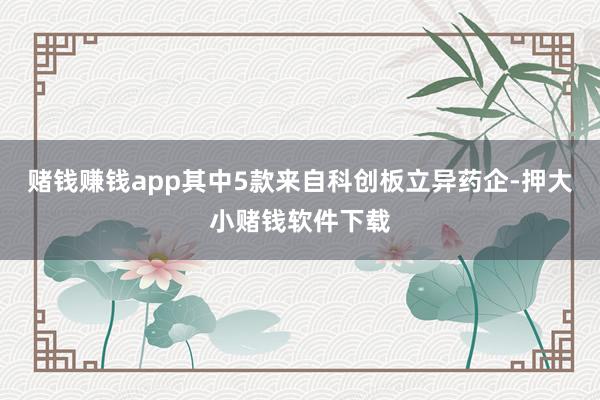 赌钱赚钱app其中5款来自科创板立异药企-押大小赌钱软件下载